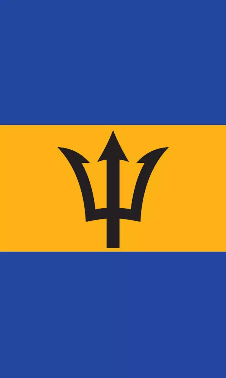 Tischbanner Barbados