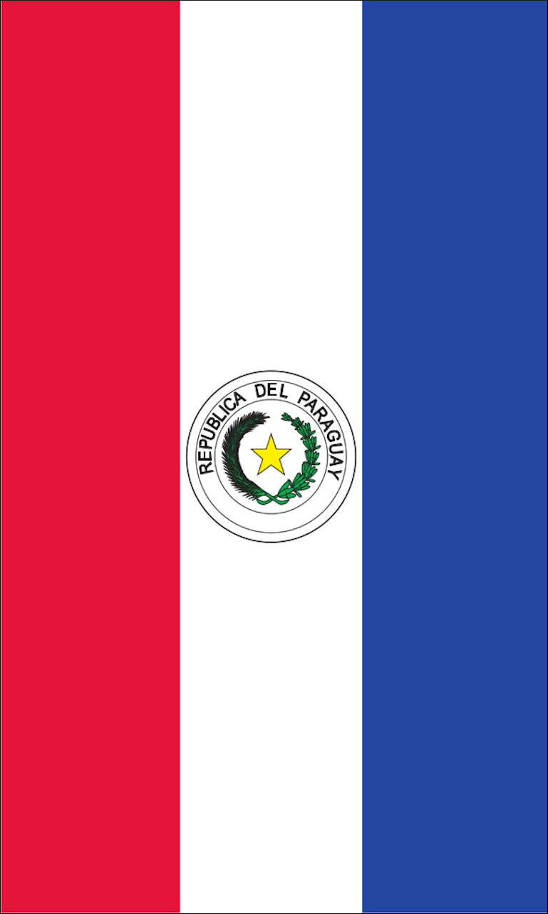 Tischbanner Paraguay