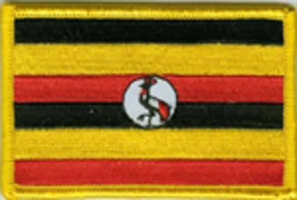 Flaggenaufnäher Uganda