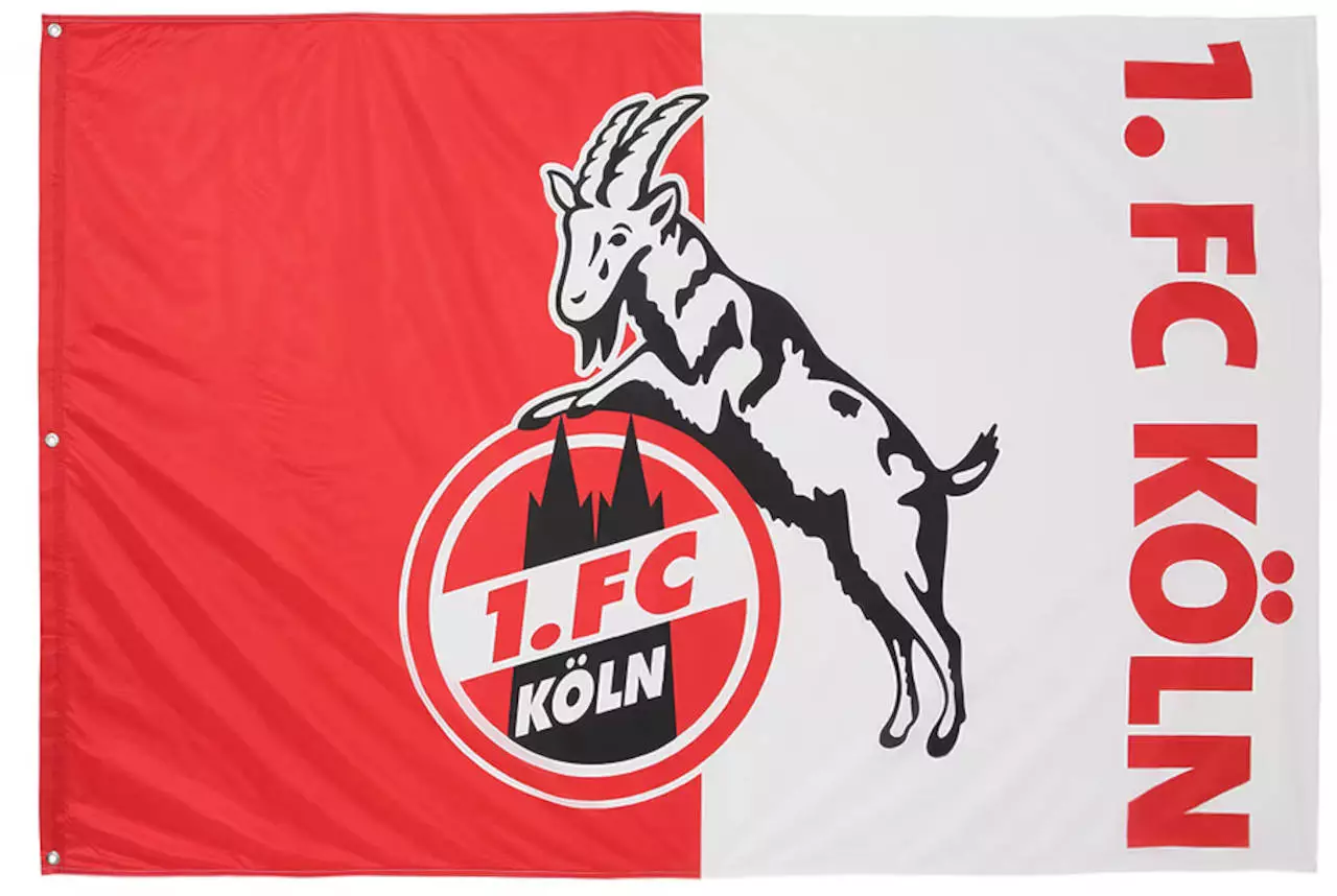 1. FC Köln Hissflagge Logo