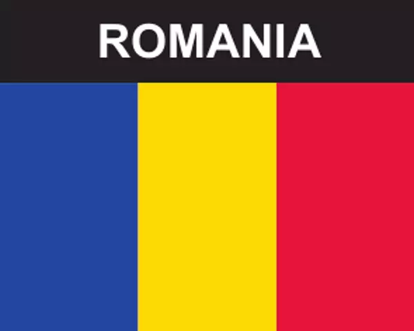 Flaggenaufkleber Rumänien