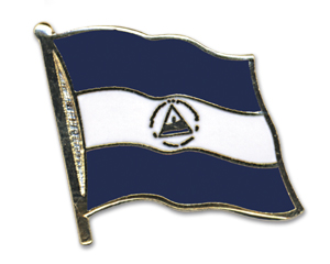 Flaggenpin Nicaragua