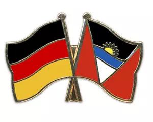 Freundschaftspin Deutschland Antigua und Barbuda