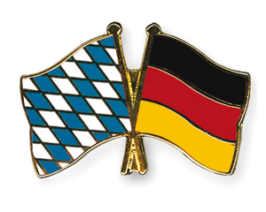 Freundschaftspin Bayern Deutschland