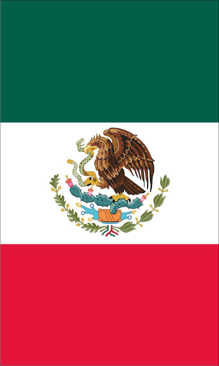 Tischbanner Mexiko