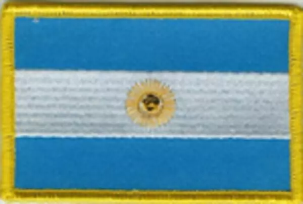 Flaggenaufnäher Argentinien