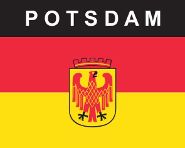 Flaggenaufkleber Potsdam