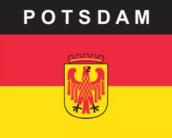 Flaggenaufkleber Potsdam