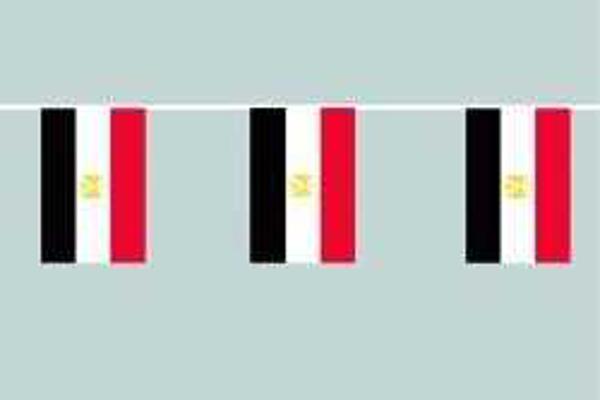 Flaggenkette Ägypten