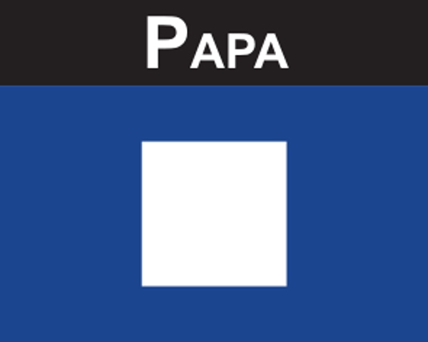 Flaggenaufkleber Papa