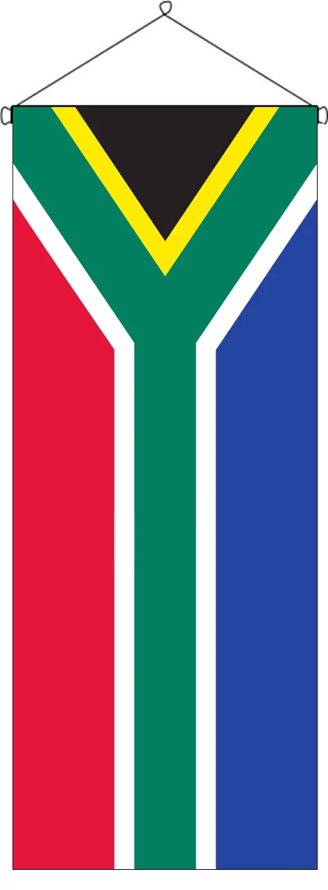 Flaggenbanner Südafrika