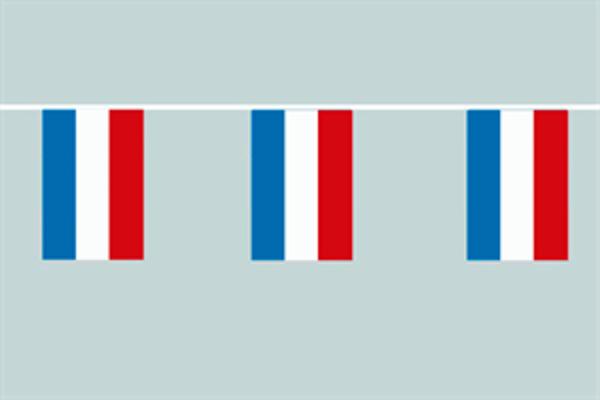 Flaggenkette Niederlande 6 m 8 Flaggen