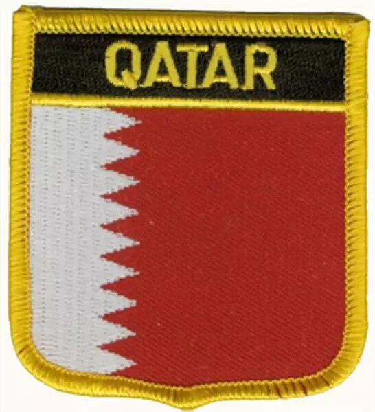 Wappenaufnäher Katar