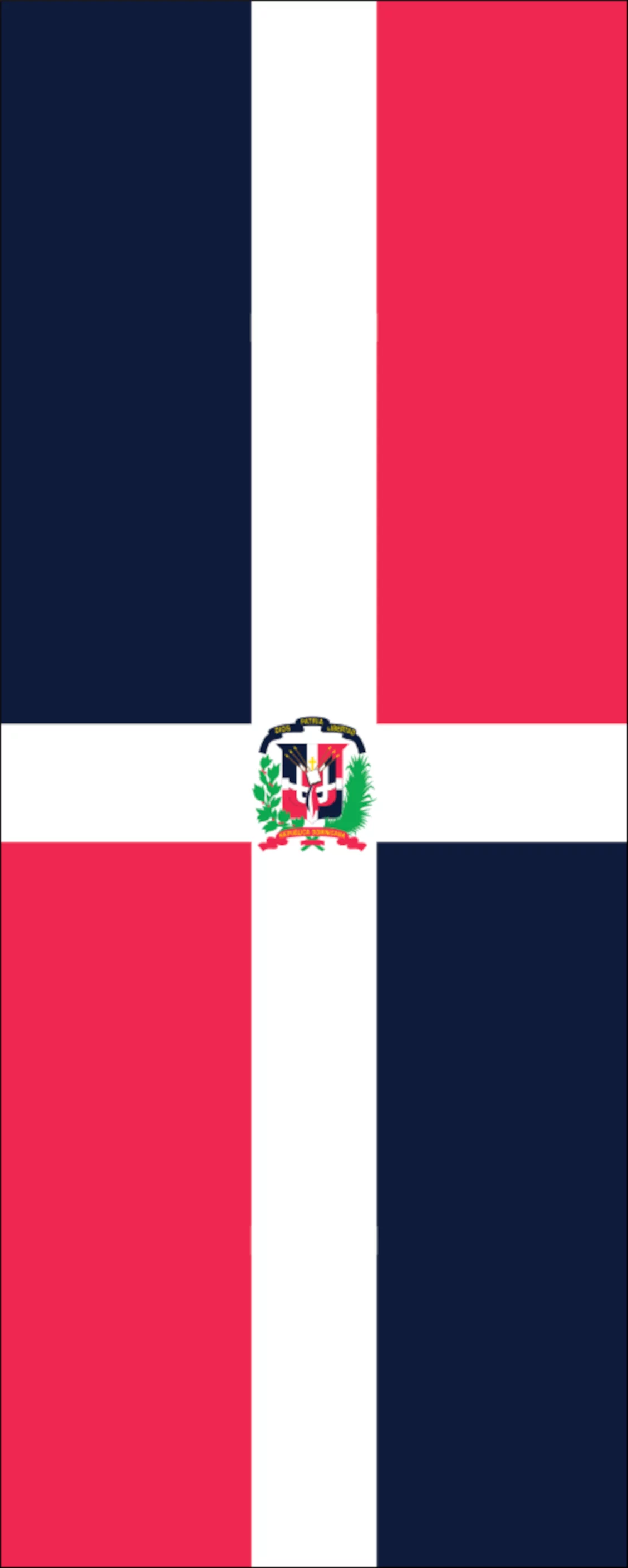 Flagge Domikanische Republik