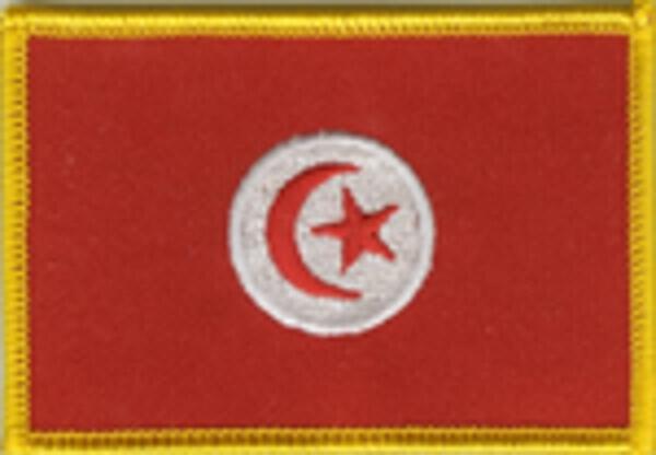 Flaggenaufnäher Tunesien