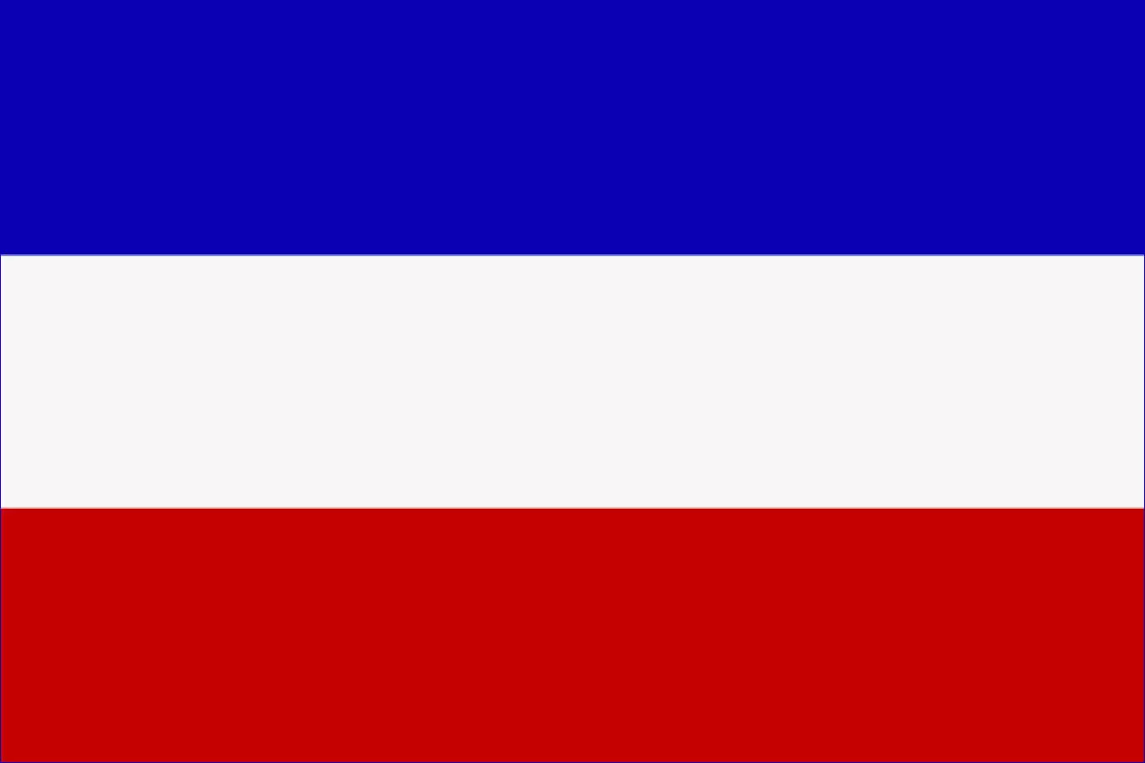 Flagge Jugoslawien