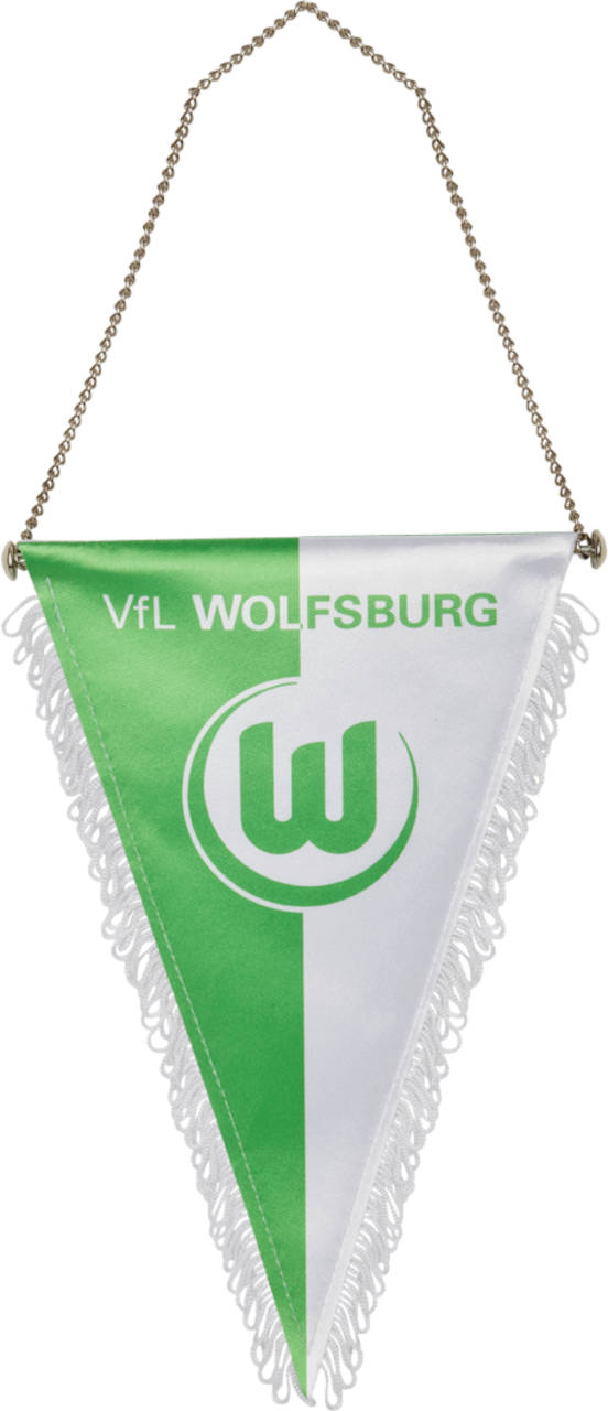 VfL Wolfsburg Wimpel grün weiß