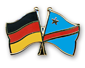 Freundschaftspin Deutschland Demokratische Republik Kongo
