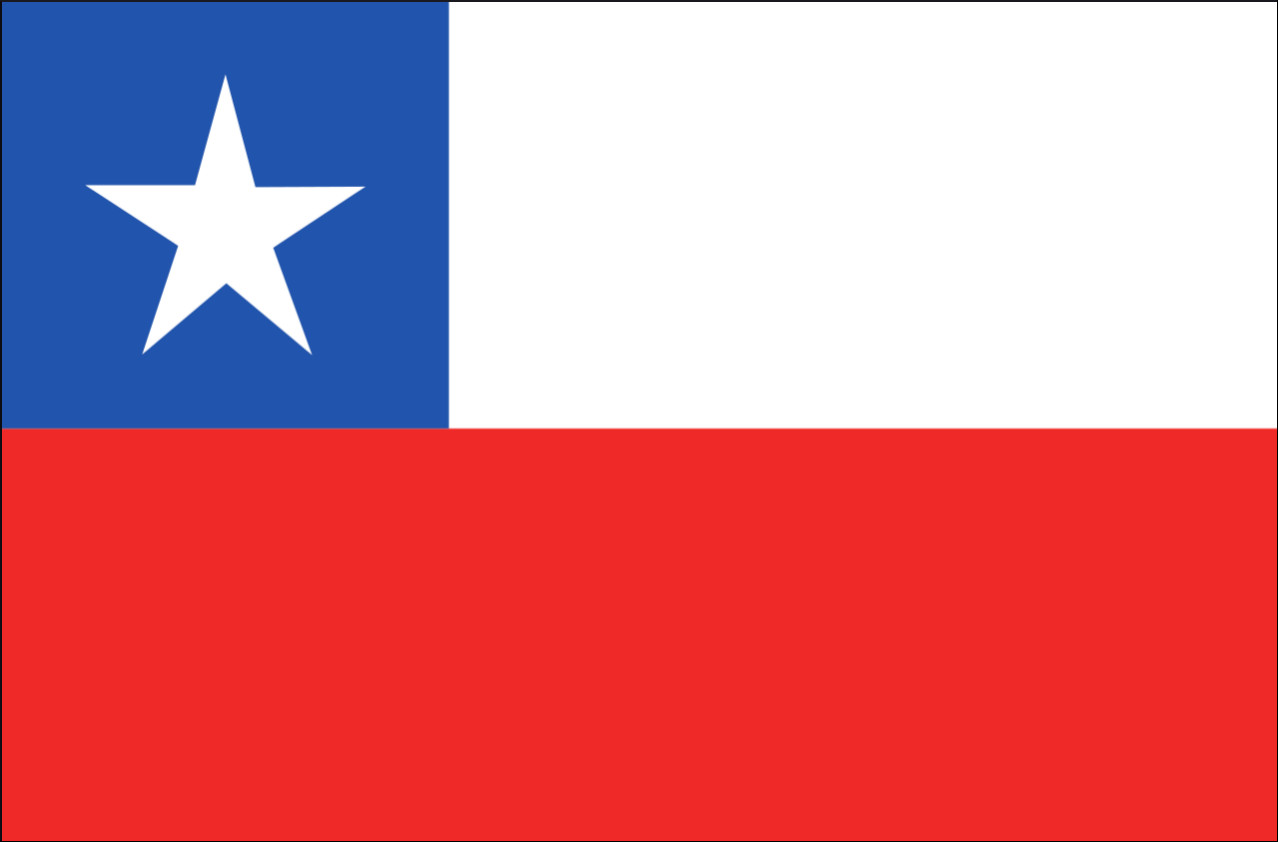 Flagge Chile 80 g/m²