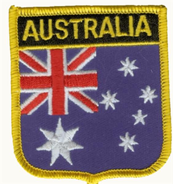 Wappenaufnäher Australien