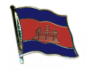 Flaggenpin Kambodscha