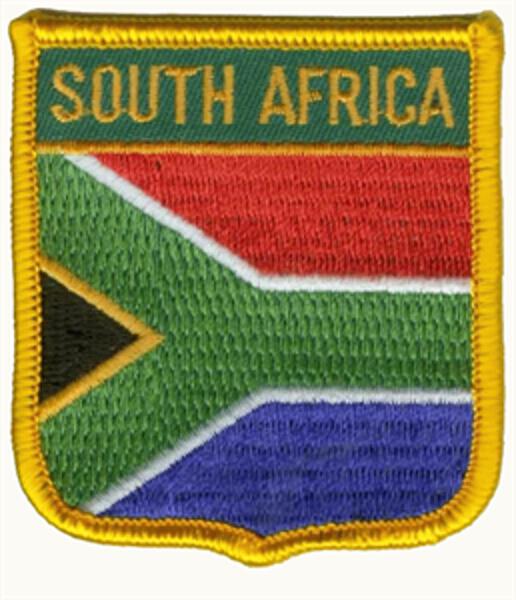 Wappenaufnäher Südafrika