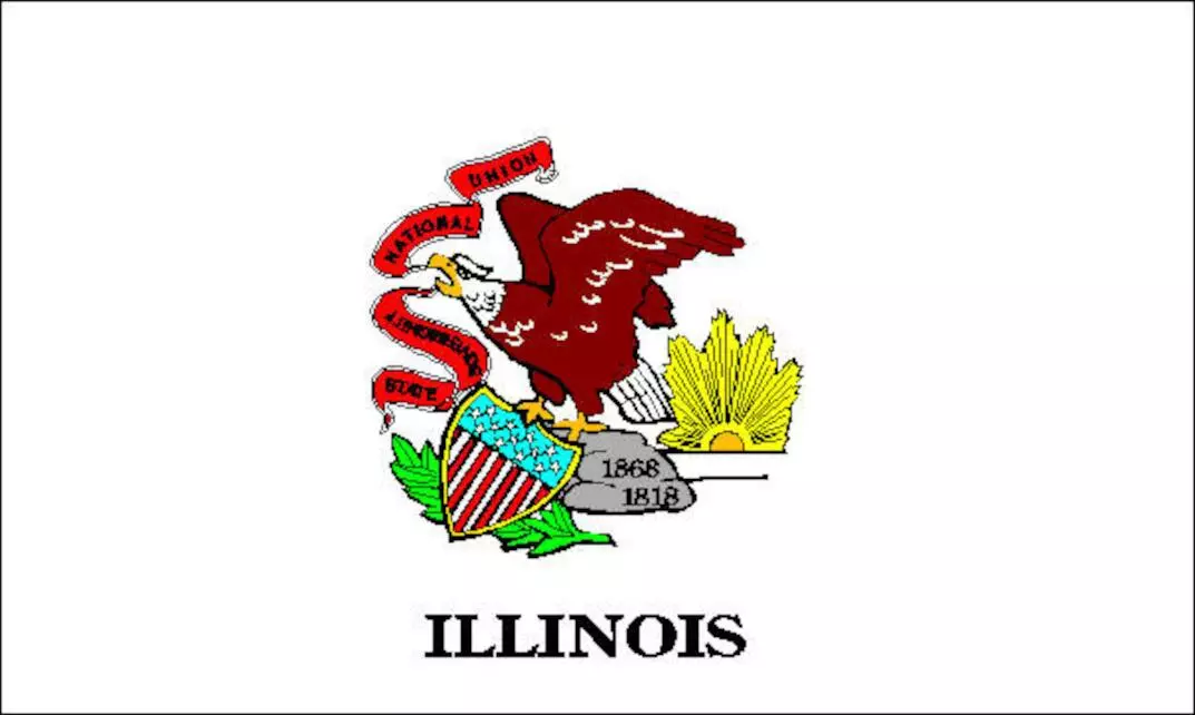 Flagge Illinois