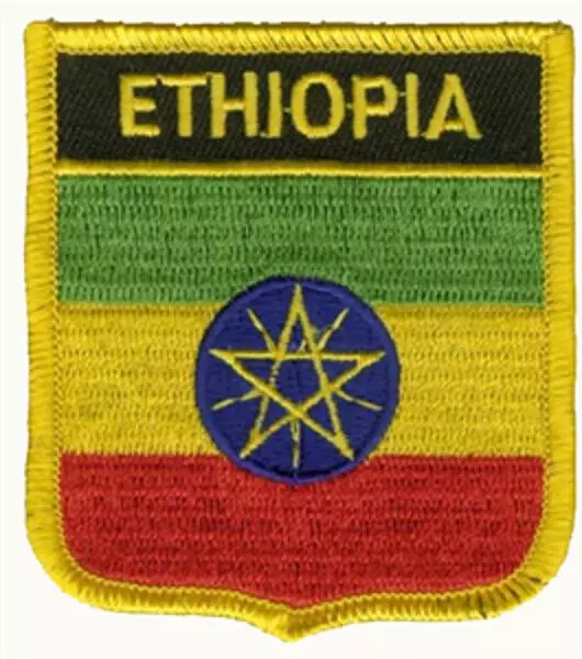 Wappenaufnäher Äthiopien