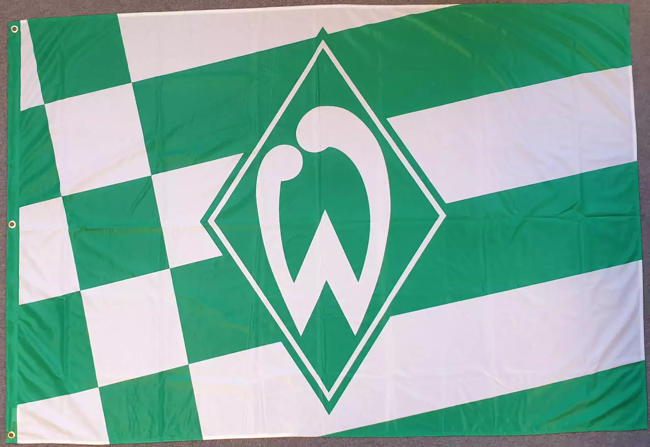 Werder Bremen Hissflagge Raute