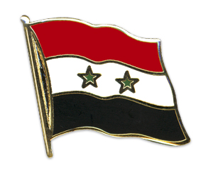 Flaggenpin Syrien