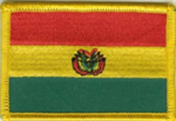 Flaggenaufnäher Bolivien
