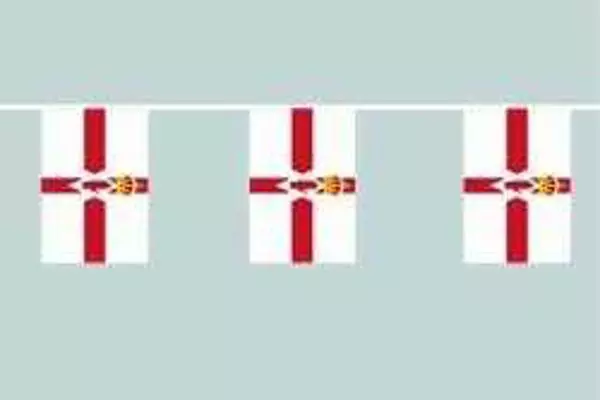 Flaggenkette Nordirland