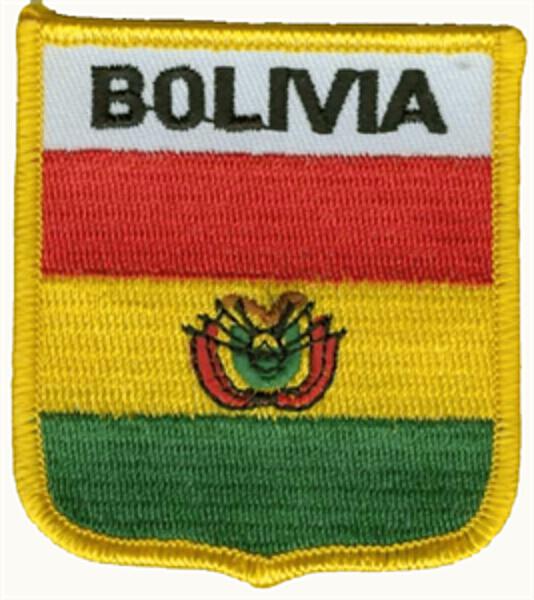 Wappenaufnäher Bolivien mit Wappen