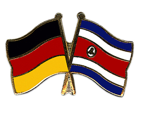 Freundschaftspin Deutschland Costa Rica