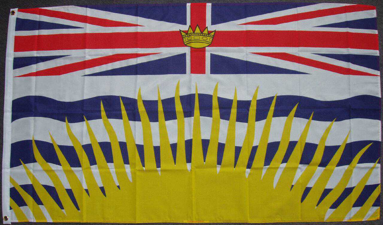 Flagge Britisch Kolumbien 80 g/m²