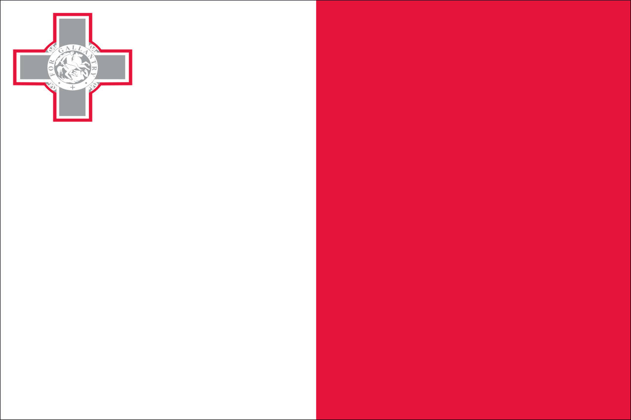 Flagge Malta 80 g/m²