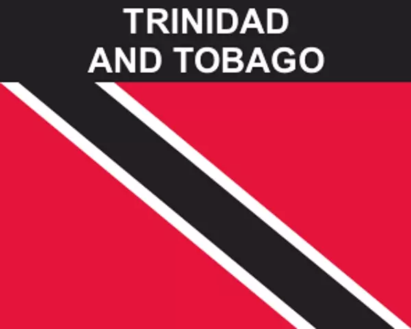 Flaggenaufkleber Trinidad und Tobago