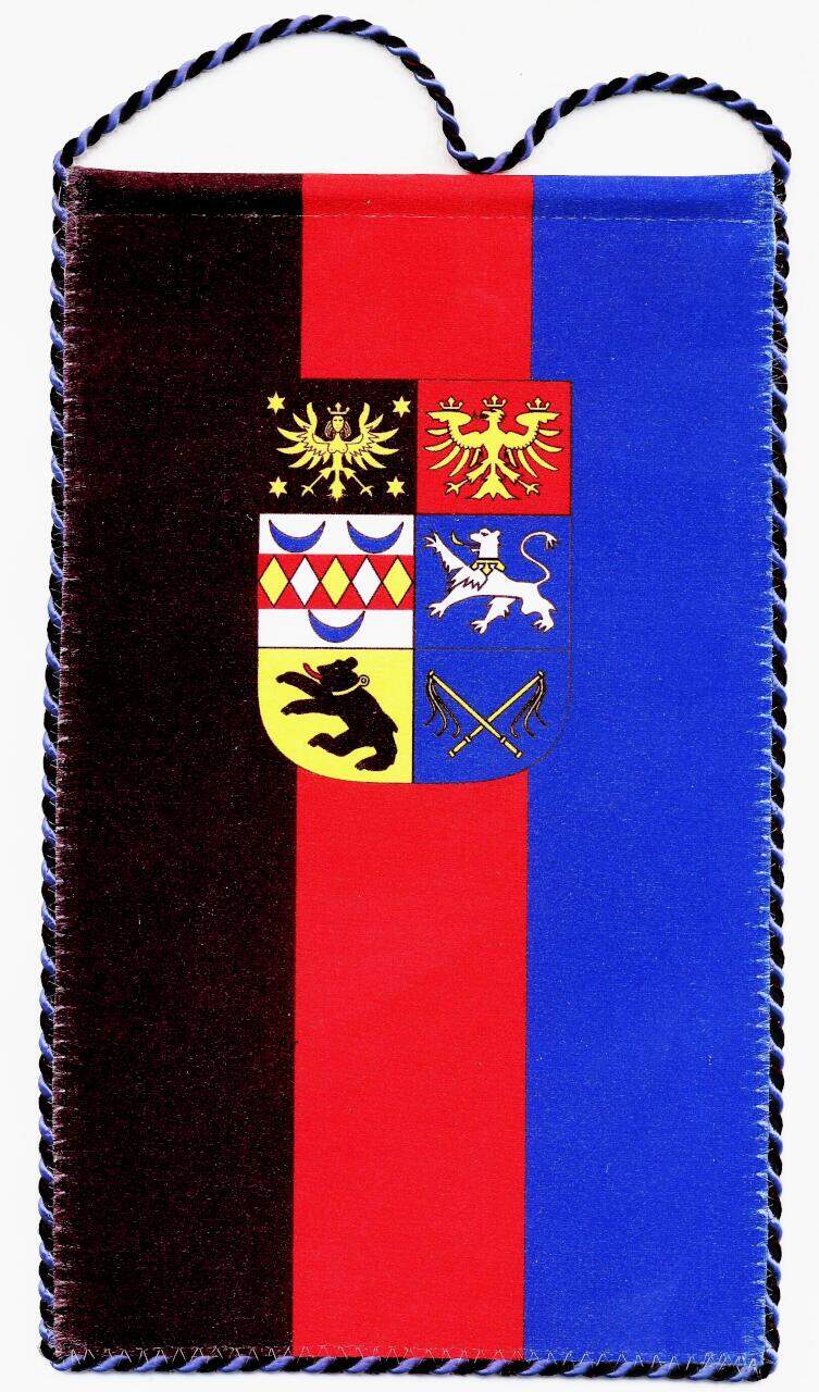 Tischbanner Ostfriesland mit Wappen Foto
