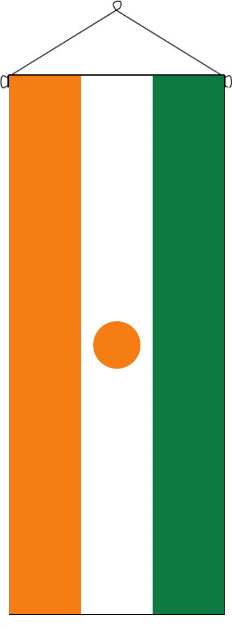 Flaggenbanner Niger