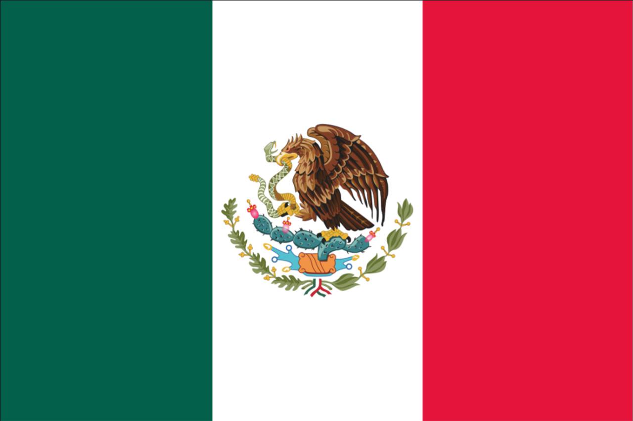 Flagge Mexiko 80 g/m²