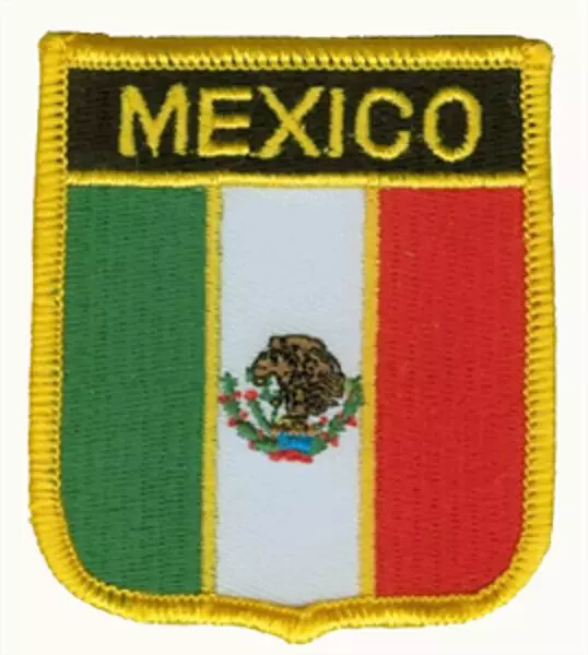 Wappenaufnäher Mexiko
