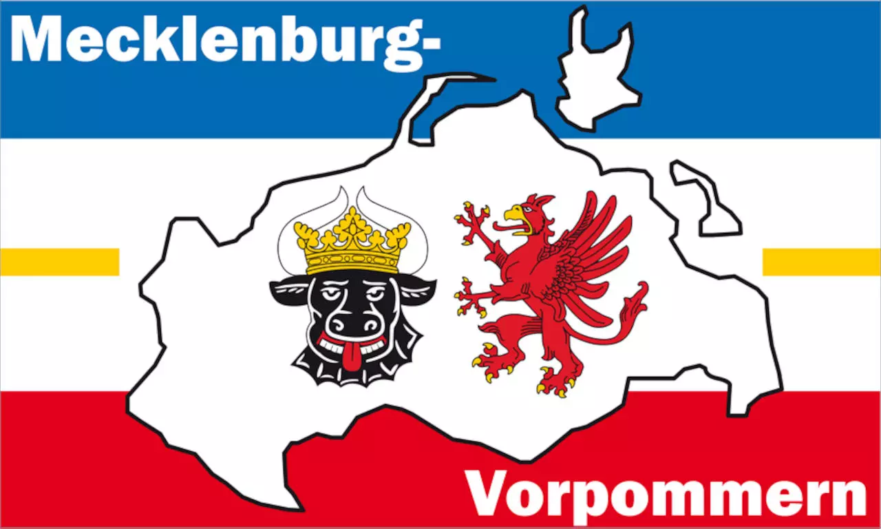 Mecklenburg-Vorpommern Flagge