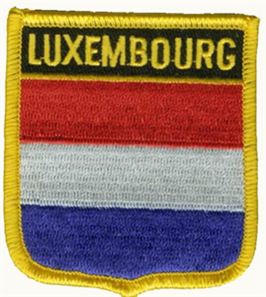 Wappenaufnäher Luxemburg
