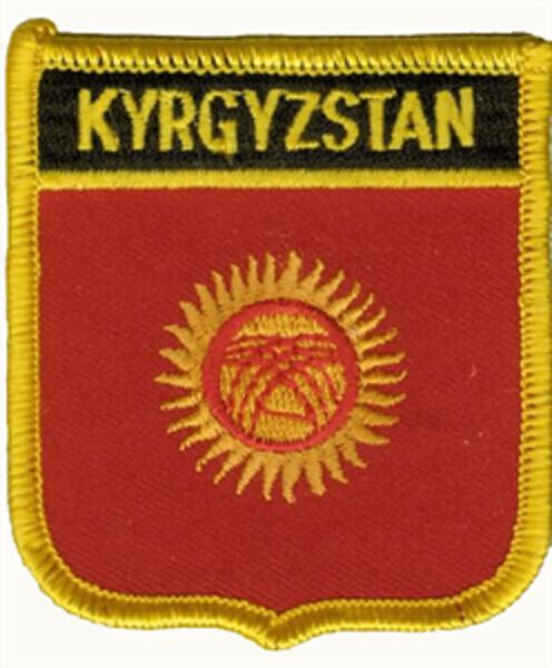 Wappenaufnäher Kirgisistan