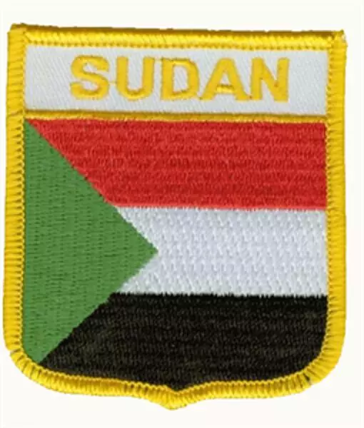 Wappenaufnäher Sudan