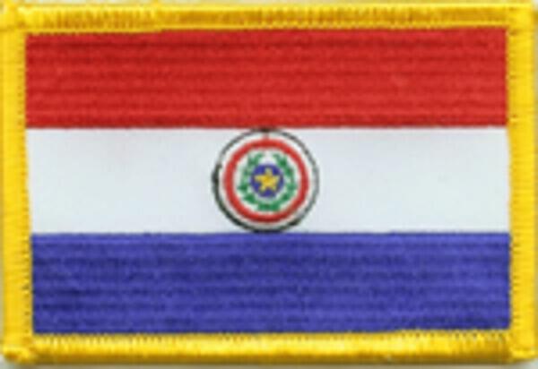 Flaggenaufnäher Paraguay