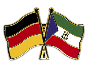 Freundschaftspin Deutschland Äuatorialguinea