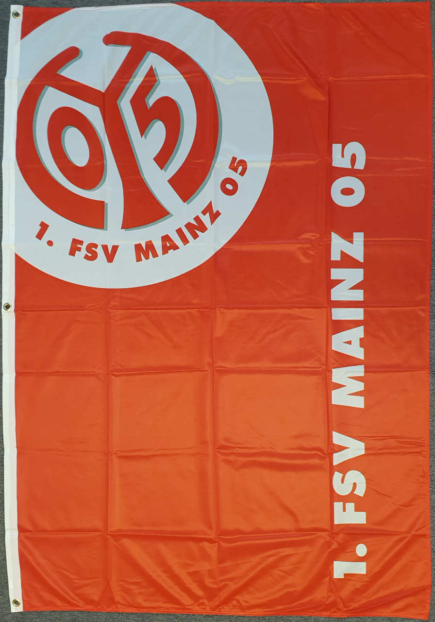 Mainz 05 Logo Hissflagge