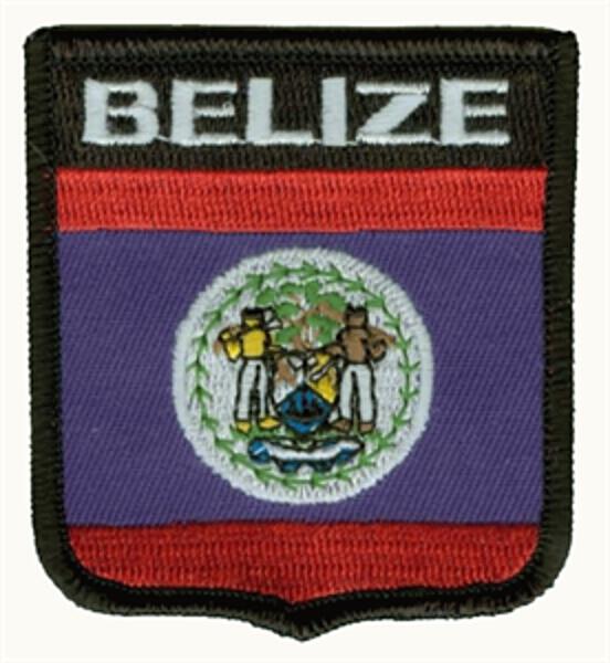 Wappenaufnäher Belize