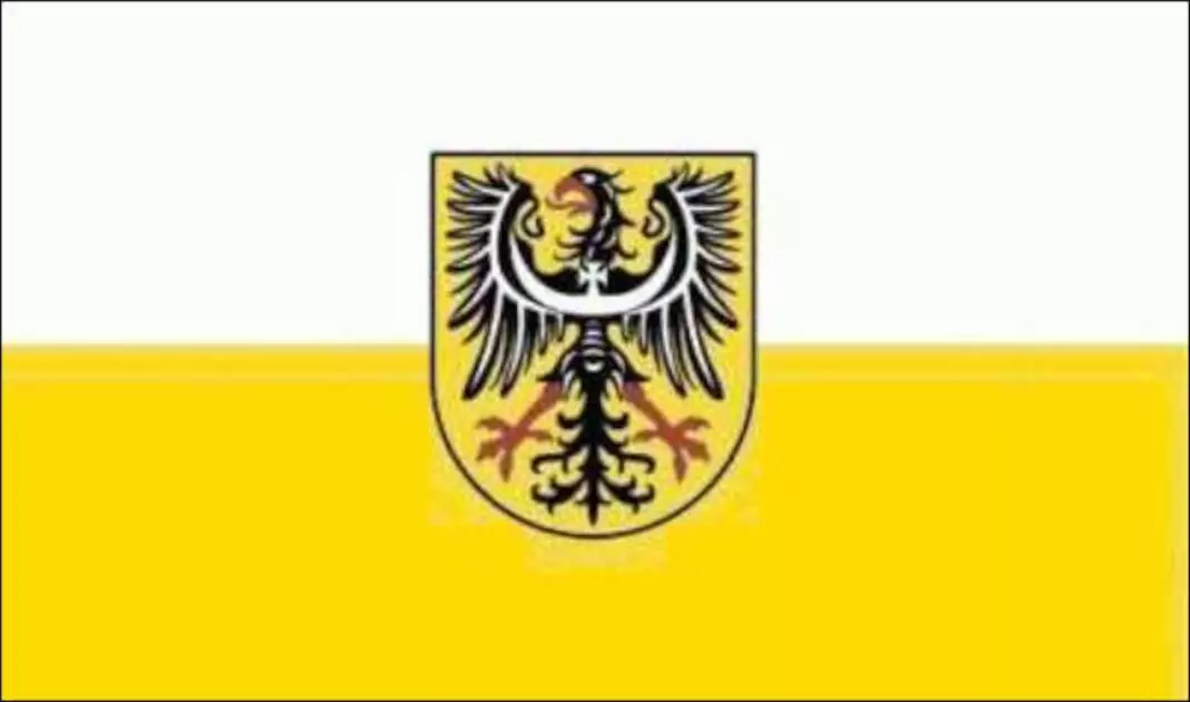 Flagge Niederschlesien